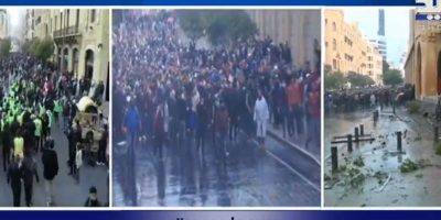 مواجهات بين المحتجين والقوى الأمنية في وسط بيروت “هاشلي بربارة” مواجهات بين المحتجين والقوى الأمنية في وسط بيروت “هاشلي بربارة”