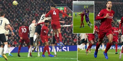 ليفربول يتصدر ب16نقطه بانتصاره ال 21 ويتخطى مان يونايتد بثنائية فان دايك وصلاح وبيرنلي يفوز على ليستر سيتي ليفربول يتصدر ب16نقطه بانتصاره ال 21 ويتخطى مان يونايتد بثنائية فان دايك وصلاح وبيرنلي يفوز على ليستر سيتي