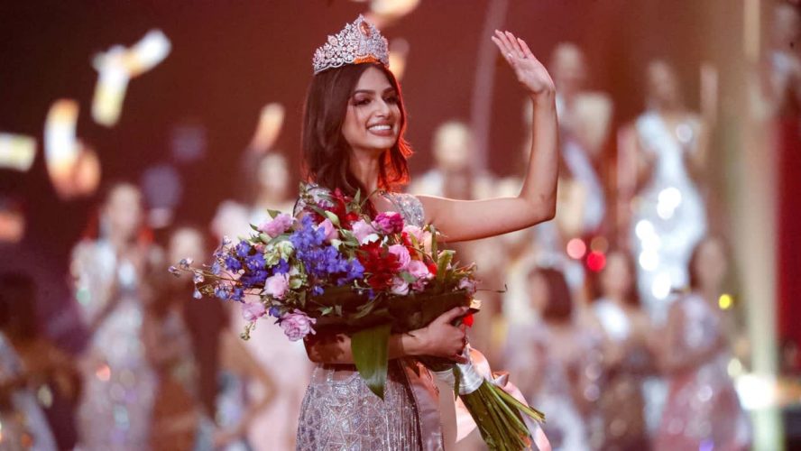 عارضة أزياء هندية تتوج بلقب مسابقة ملكة جمال الكون في إسرائيل