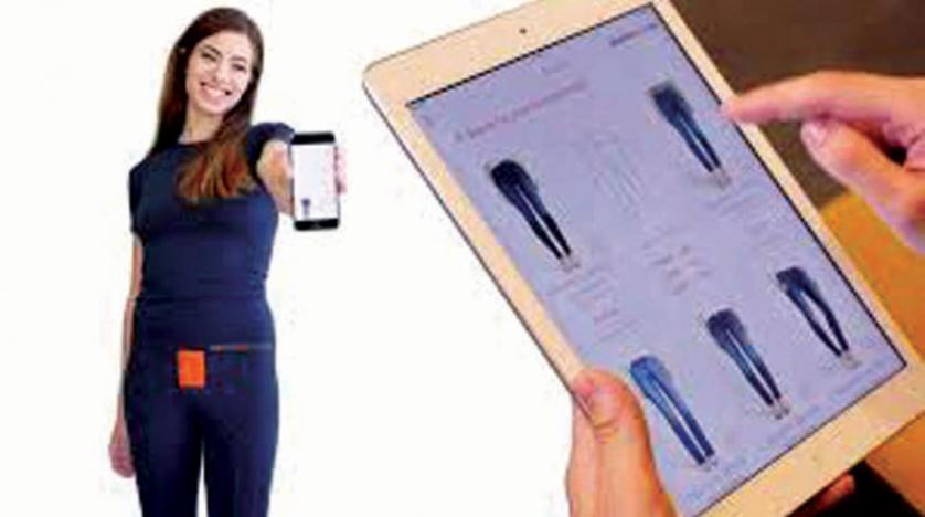تطبيق جديد يغنيك عن قياس الملابس بالمحلات