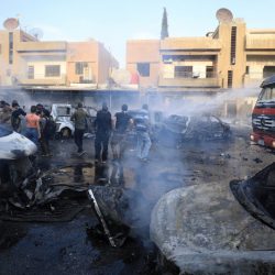 تفجير إرهابي بعفرين السورية يخلف أكثر من 40 قتيلاً وعشرات الجرحى والمحترقين