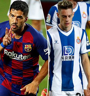 البرشا برشلونة يطيح بجاره إسبانيول من الليغا ويحتفظ ببصيص أمل,فياريال يعزز مركزه الخامس بالفوز  وانتصار بيتيس ,ليفربول يواصل عروضه القوية بفوز 3-1 امام برايتون