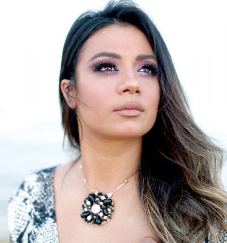 الممثلة التونسية سارة حناشي ت في مهرجان الجونة السينمائي