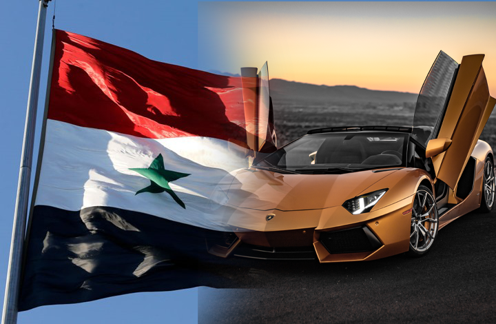 بعد الآيفون12.. سيارة (اللامبورغيني) تظهر في سوريا
