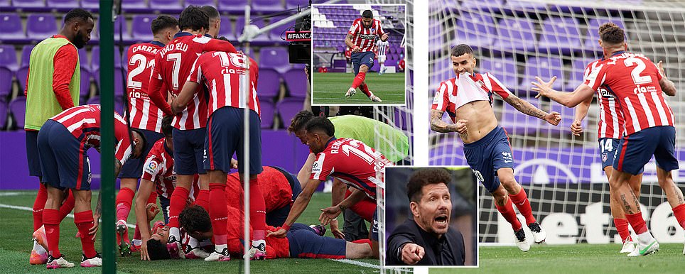 اتلتيكو مدريد يتوج بطلا للمرة 11 وبايرن يودع نجومه بخماسية امام أوغسبورغ وليفاندوفسكي يكسر رقم الاسطورة مولر