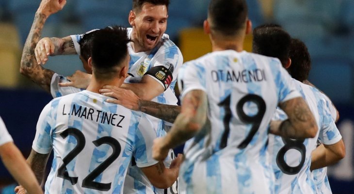 الأرجنتين تضرب موعدا مع البرازيل في نهائي كوبا اميركا، ايطاليا الى نهائي يورو 2020 والصانز يتقدم على الباكس في السلسلة