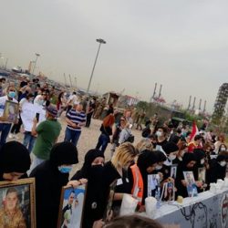 لبنان:أهالي الضحايا يعتصمون أمام قصر العدل