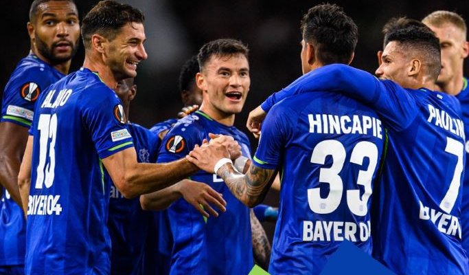 الدوري الاوروبي: ليفركوزن يكتسح سلتيك وفوز لاتسيو ووست هام وتعادل مارسيليا