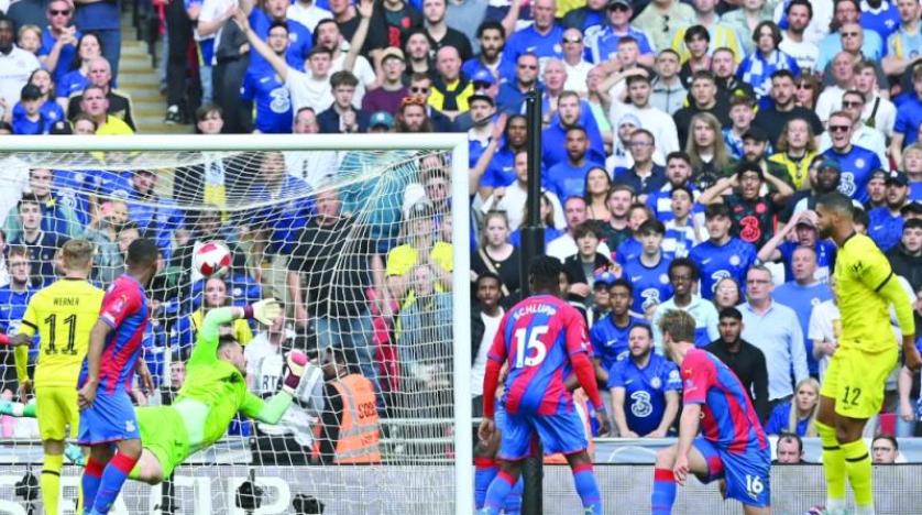 تشيلسي يتخطى بالاس ويتواعد مع ليفربول في نهائي كأس إنجلترا وصلاح يأمل إنهاء صيامه عن التهديف والريال يفوز على اشبيلية