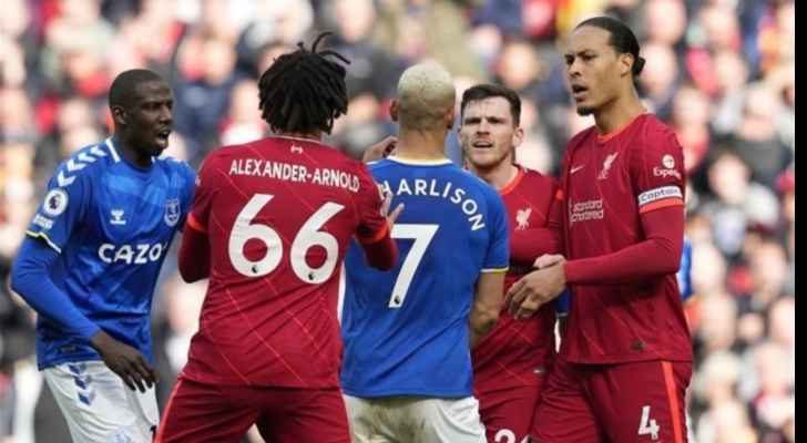 ليفربول يحسم الديربي امام ايفرتون 2-0 وتشيلسي يفوز على وست هام وانتصار مهم لبيرنلي