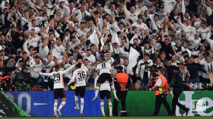 الدوري الأوروبي: فرانكفورت يخطف فوزاً مهماً من معقل وست هام وفوز متأخر للايبزيغ و روما يحجز مكانه في النهائي
