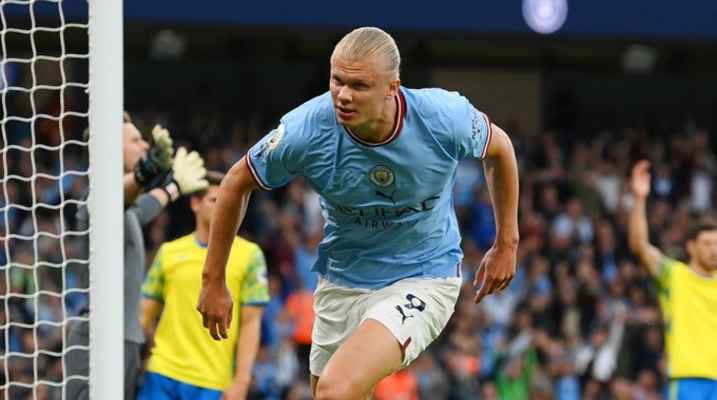 ليستر سيتي ومانشستر يونايتد مساء وهاتريك لهالاند وارسنال يواصل التألق، تعادل نابولي وانتصار لليوفي وسان جيرمان يتخطى تولوز