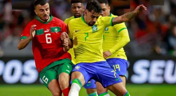 المغرب تقهر ملوك السامبا وانكلترا بمواجهة اوكرانيا،المانيا تفوز واسبانيا تتفوق على النروج