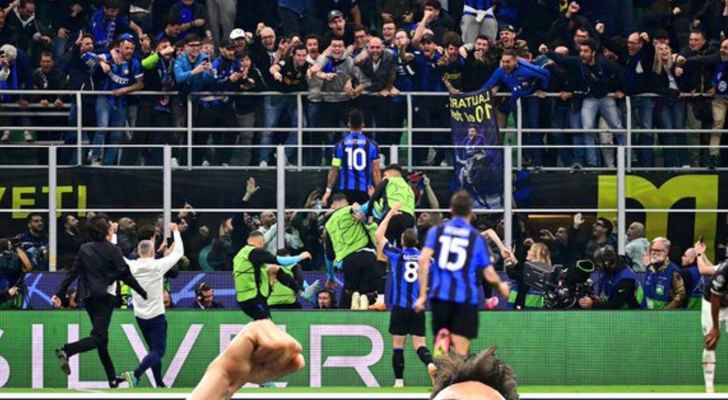 مارتينيز يحسم الفوز ويقصي ميلان وينتظر الفائز بين مدريد والستي باسطنبول