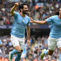 السيتي يفوزعلى ليدز وتشيلسي على بورنموث وتوتنهام على كريستال وولفرهامبتون على استون فيلا وليفربول على بريتنفورد