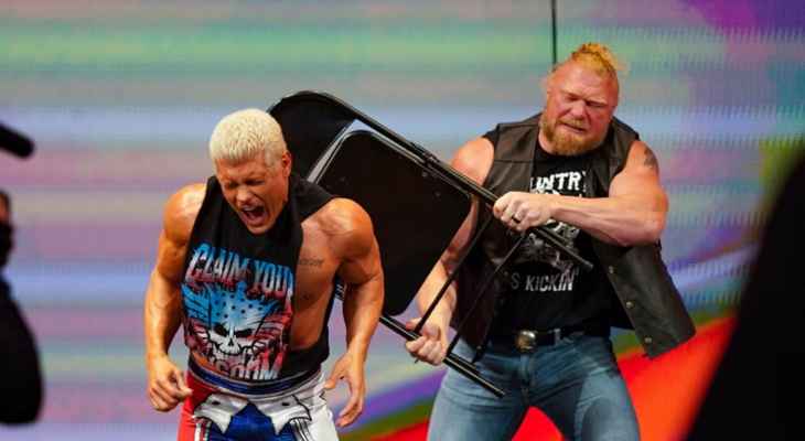 بروك ليسنر يوافق على مواجهة رودس في summer slam، رونالدو:الدوري السعودي الافضل، ايرادات ضخمة لريال مدريد، رسالة خاصة من رونالدينيو الى ميسي