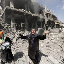 23/10/28:الدمار الذي خلفته ليلة الغضب الإسرائيلية في غزة و شهداءها إلى 7703.. و53 مجزرة يرتكبها الاحتلال خلال قصفه ليلا