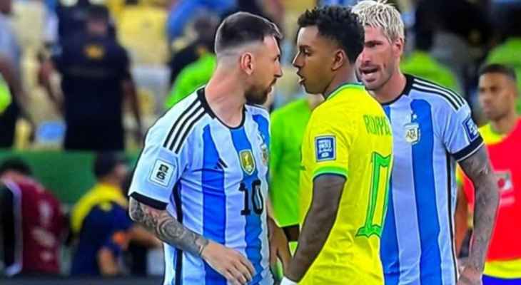الارجنتين تهزم البرازيل وميسي يستفز رودريغو وتأهل ناشئي فرنسا وخروج  انكلترا،تيباس يستقيل