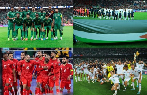 ترتيب المنتخبات العربية بتصفيات اسيا والكاراز وسينر يواجهان نادال وديوكوفيتش،صراع بين الريال والسيتي