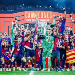 برشلونة يتوج بكأس الملك،كريستال بالاس  لنهائي كأس الاتحاد،خسارة للايبزيغ .تعادل موناكو وفوز ليون،انتصار الحكمة,فوز اوكلاهوما وغولدن ستايت ودنفر وكليفلاند