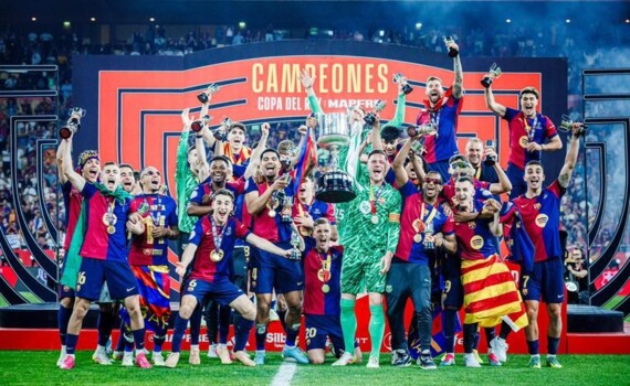 برشلونة يتوج بكأس الملك،كريستال بالاس  لنهائي كأس الاتحاد،خسارة للايبزيغ .تعادل موناكو وفوز ليون،انتصار الحكمة,فوز اوكلاهوما وغولدن ستايت ودنفر وكليفلاند